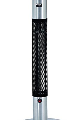 Einhell Stehtisch mit integrierter Elektro Heizung BTH 1500 (1500 Watt, 110 cm Höhe,˜ 60 cm Tischplatte, geräuschlos, für Bistro, Garten und Party)