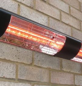 Heatlight großer Infrarot Heizstrahler aus Aluminium 3000W für den Außenbereich